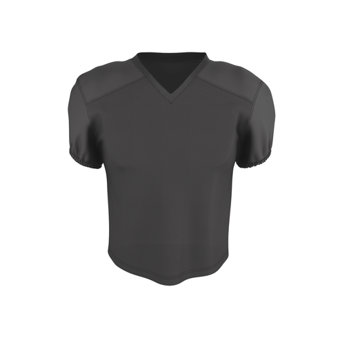 Badger Sport Youth Pro Game Football Jersey, Sizes 2XL-4XL (A00200-057208), Color 'Charcoal Solid/Charcoal Solid'